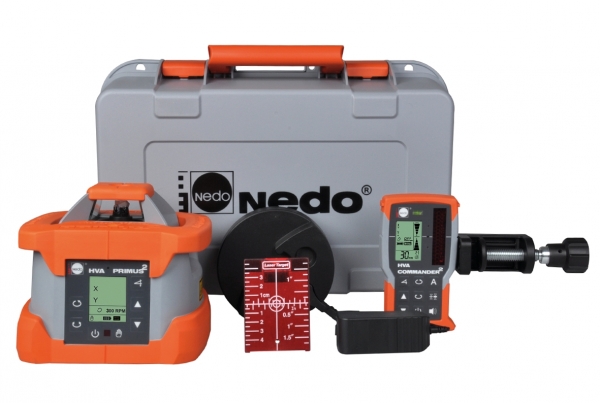 Nedo Primus 2 HVA - Niwelator Laserowy 8 Primus2 Hva Zakres Dostawy