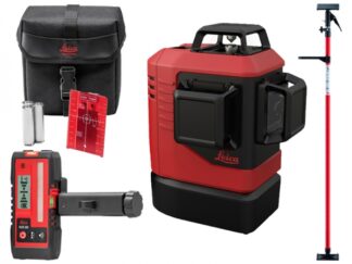 Laser liniowy Leica Lino L6R + RGR200 + CLR 290