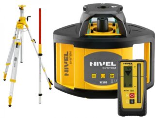 Niwelator laserowy Nivel System NL500 Digital ZESTAW ze statywem korbowym