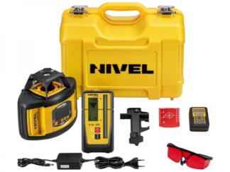 Niwelator laserowy Nivel System NL540 Digital ZESTAW ze statywem korbowym