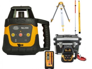 Niwelator laserowy Nivel System NL200D ZESTAW / cyfrowy detektor RD600
