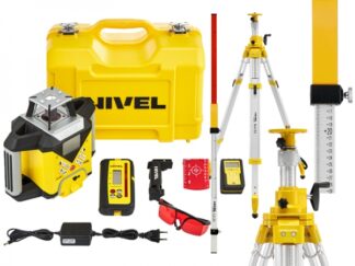 NIWELATOR LASEROWY NIVEL SYSTEM NL740R DIGITAL ZESTAW SJJ32 LS-24 - CZERWONA WIĄZKA - CYFROWE SPADKI !!!