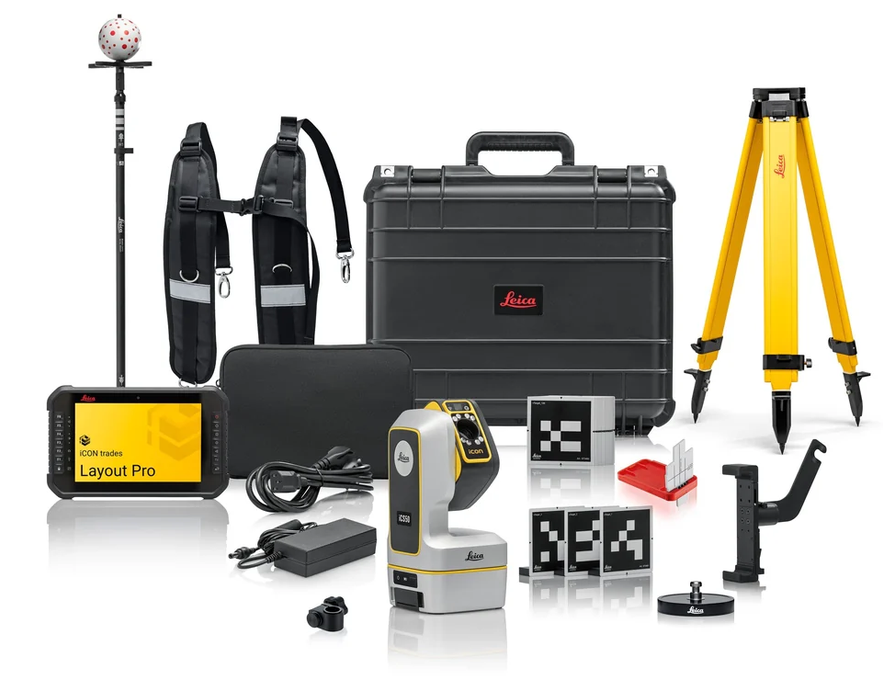 Leica iCON iCS50 - zautomatyzowany system do pomiarów 3D i tyczenia 3 Ics50