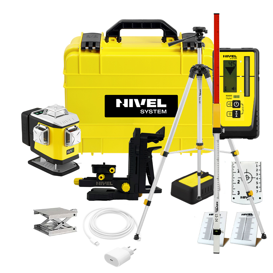 Laser krzyżowy CL5G Nivel System, SJJ-M1 EX, RD800, LS24 1 Cl5g Sjjm1ex Ls24